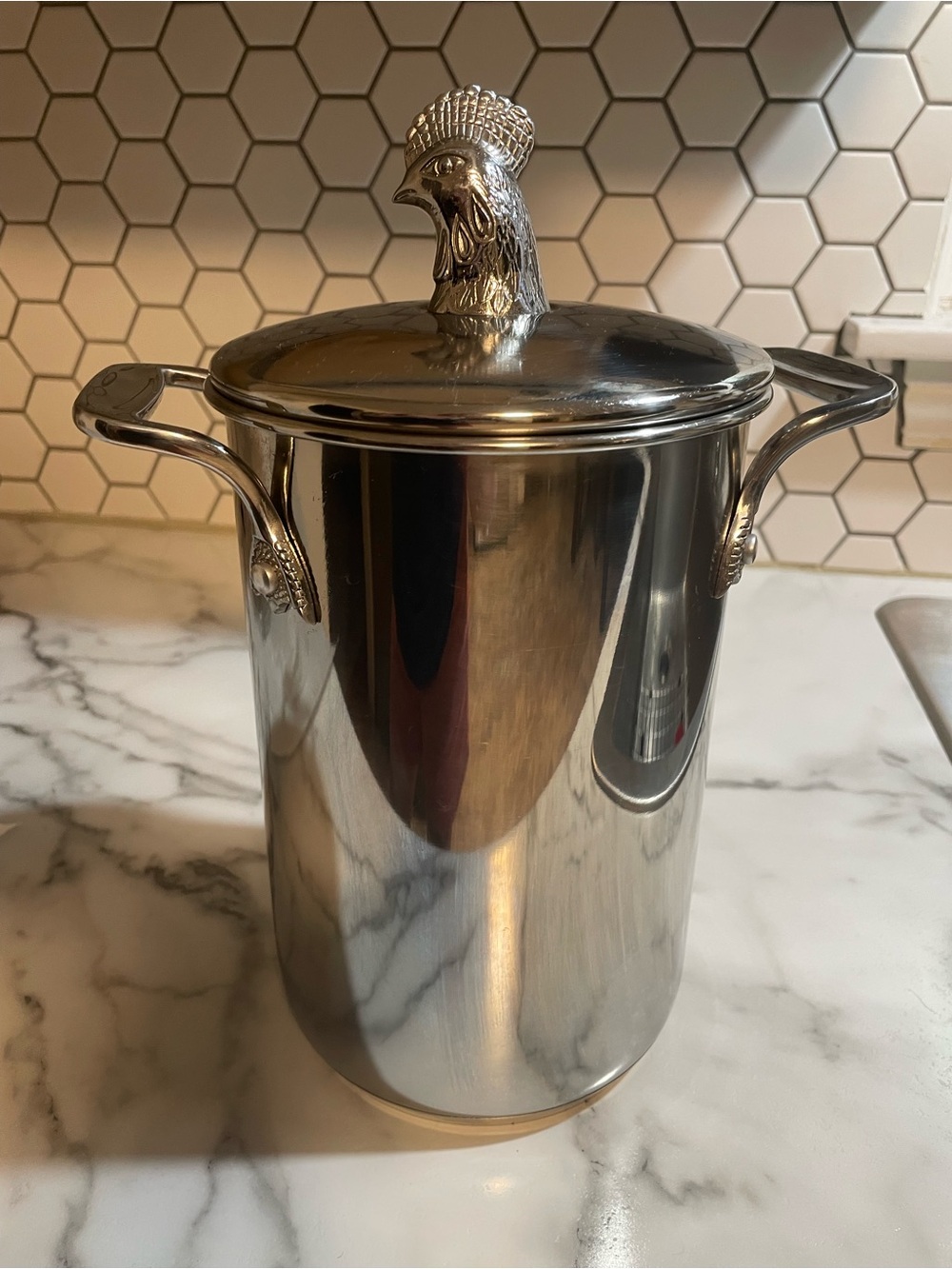 Vintage de la Cuisine Sabatier stainless steel duck head claw chiller